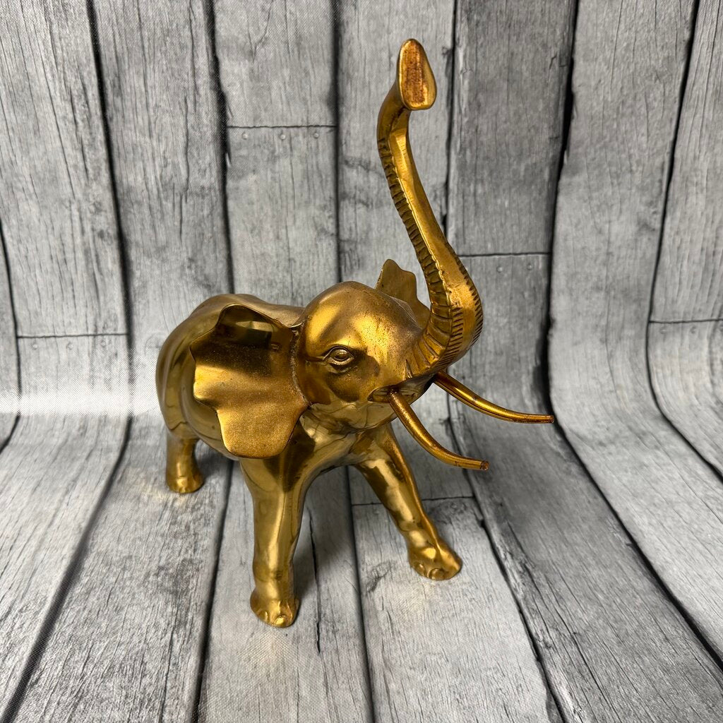 Vintage Brass Elephant