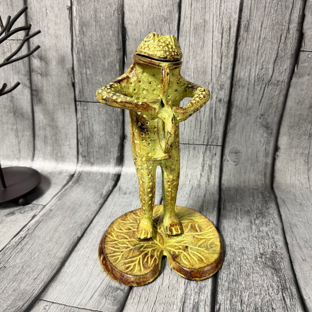 Iron Standing Jazz Frog