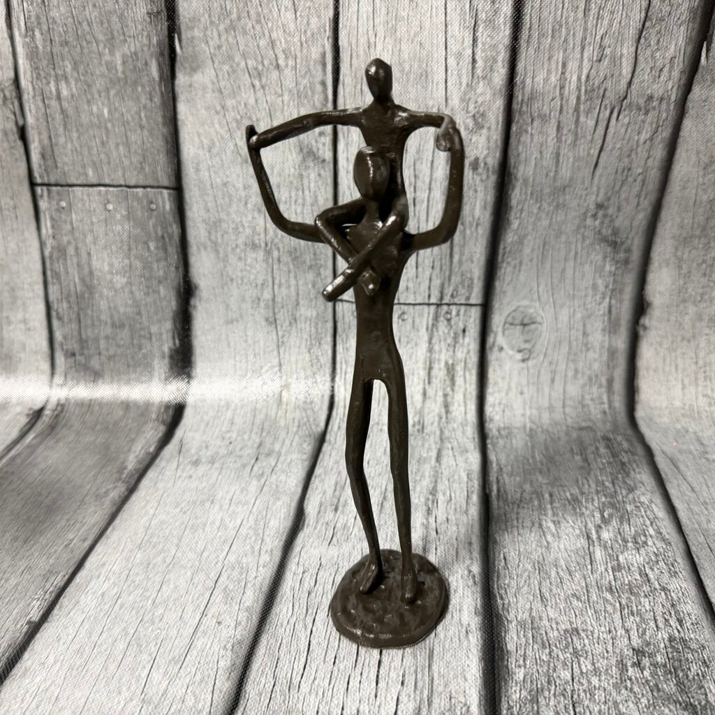 Proud Parent Cast Iron Figure