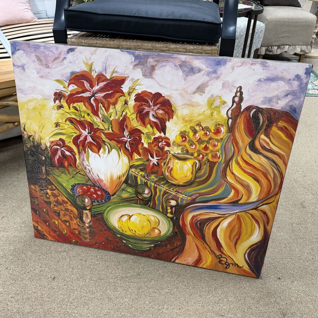 Still Life with Lillies Painting