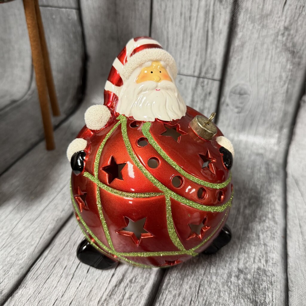 Battery Lighted Santa