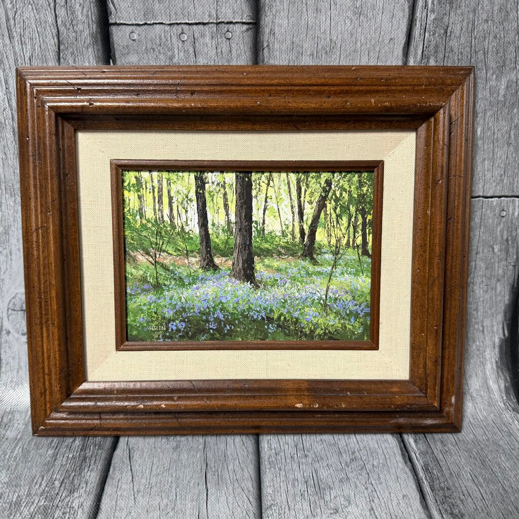 Forest Oil Painting