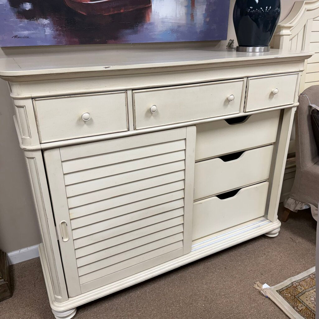 Paula Deen Steel Magnolia Cream Double Dresser