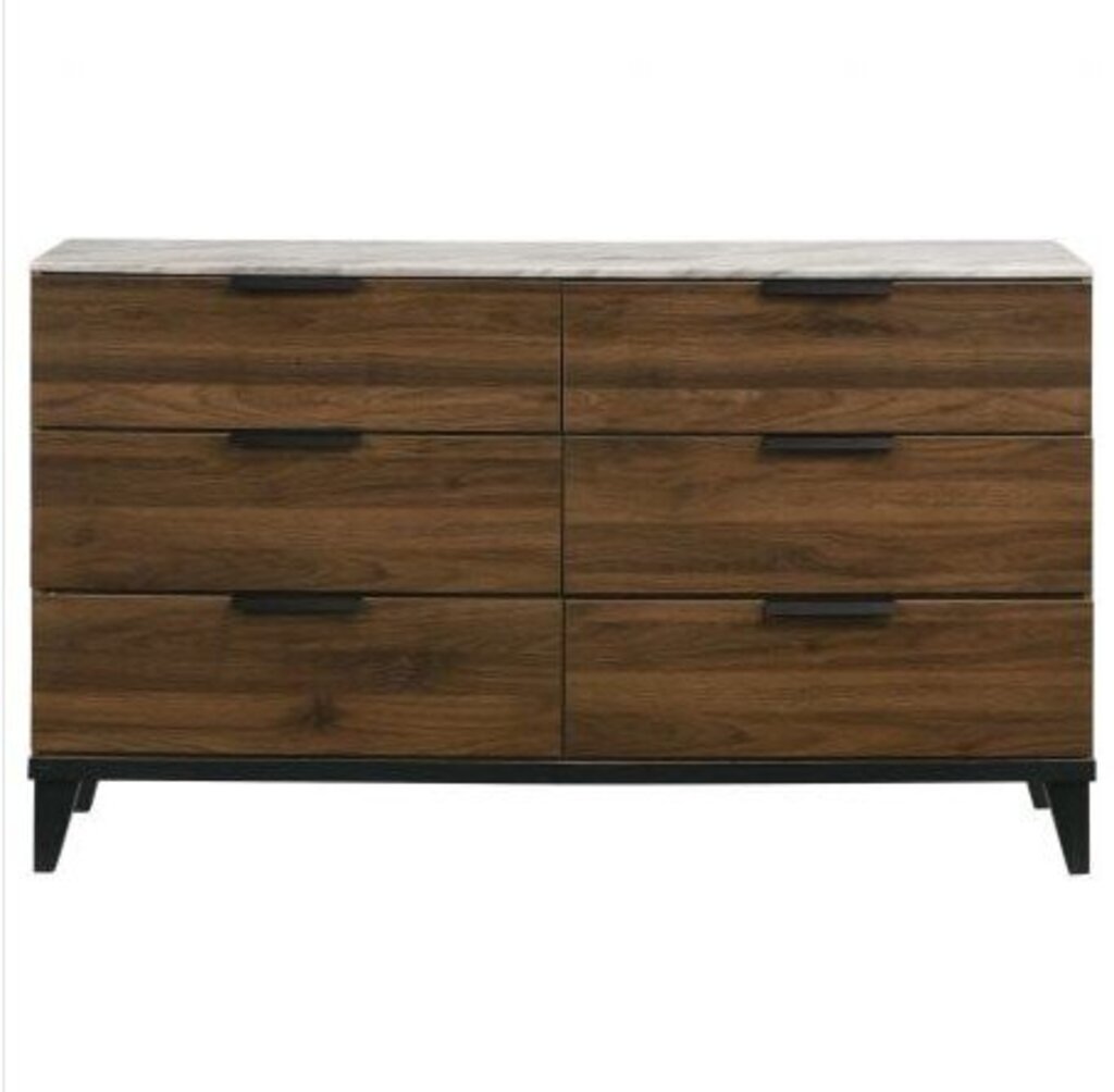 *NEW* Mays Collection King Platform Bed + Matching Dresser