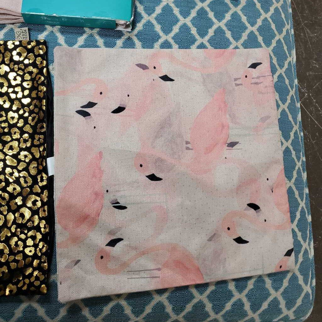 Flamingo pillow sham