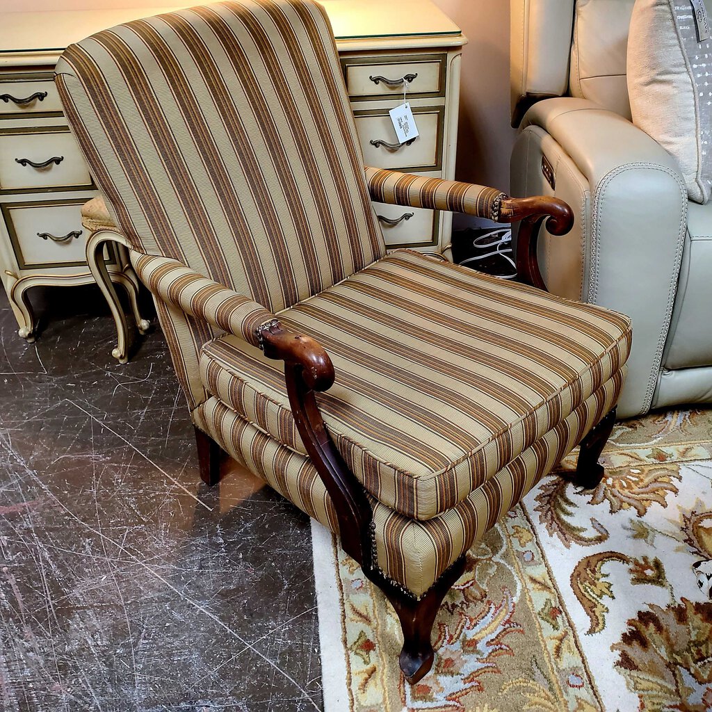 Striped Armchair