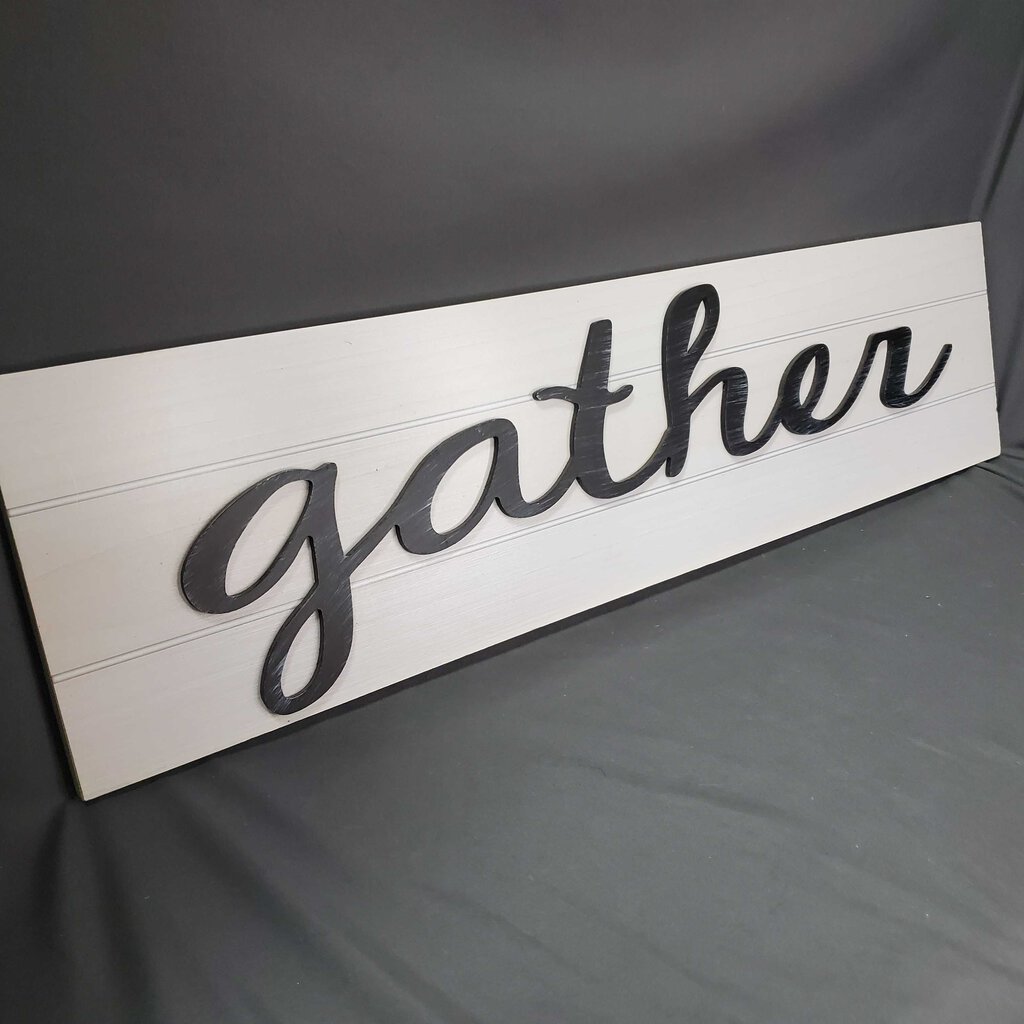 Wood Gather Sign