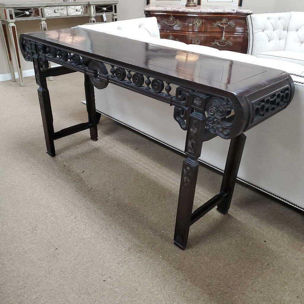 Chinoiserie Carved wood console
