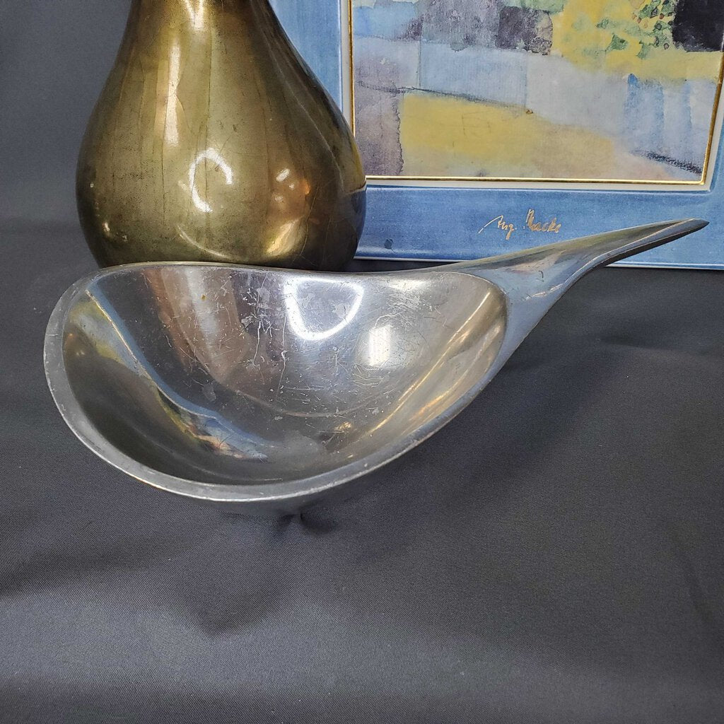 Vintage Pewter Scoop