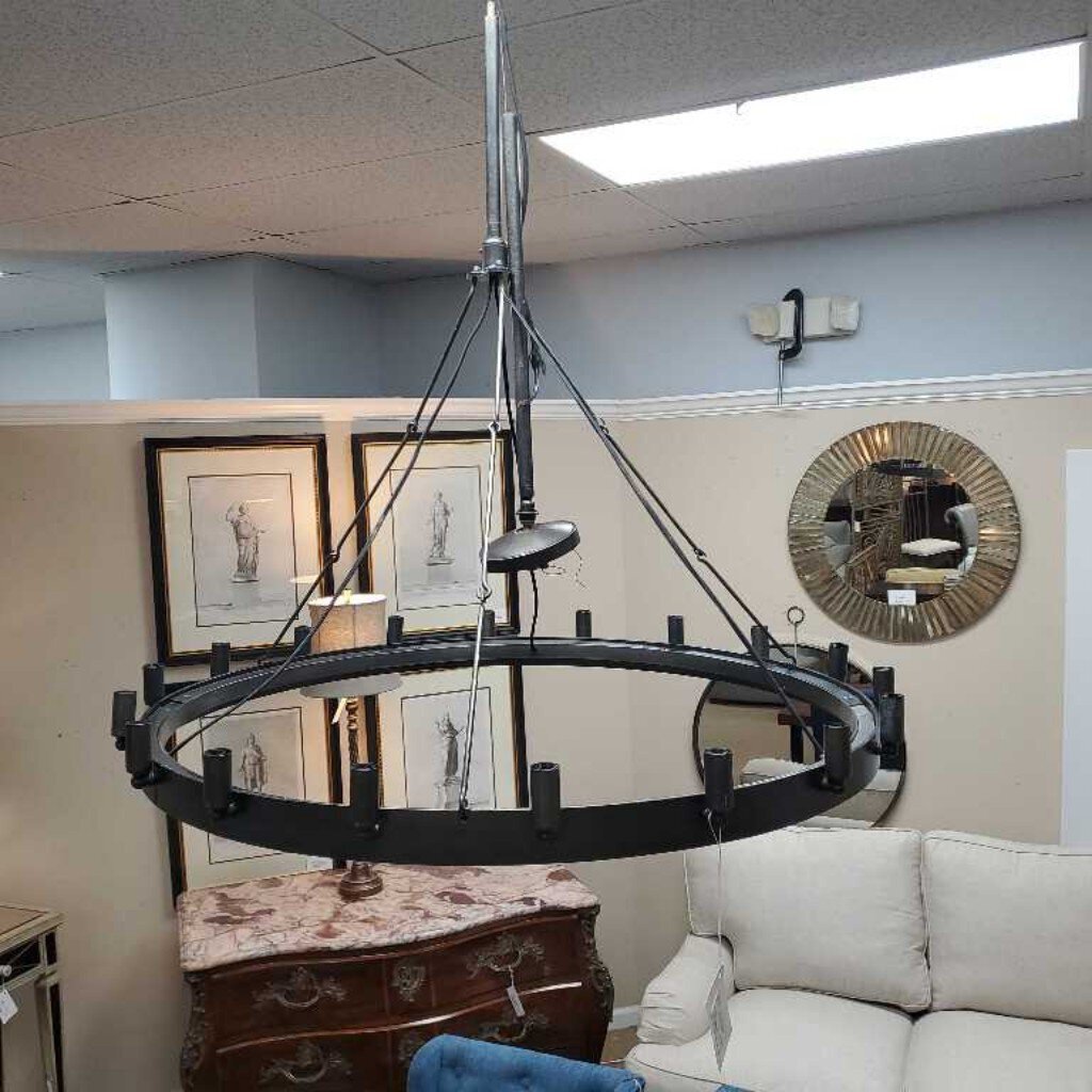 Aria Vintage round Chandelier