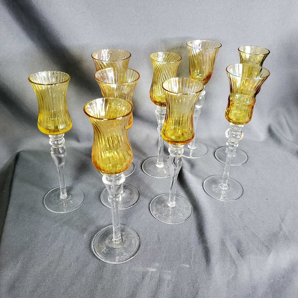 Set/9 Aperitif Cordial Glasses