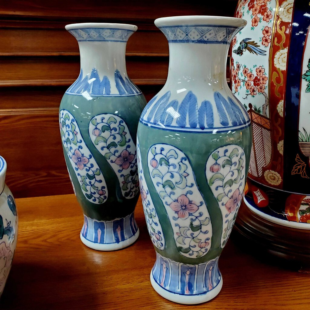 Pair Porcelain Vases