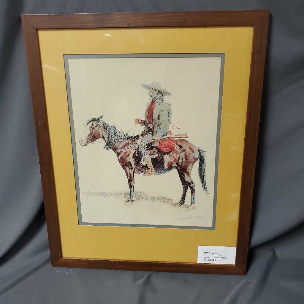 Remington Framed Print