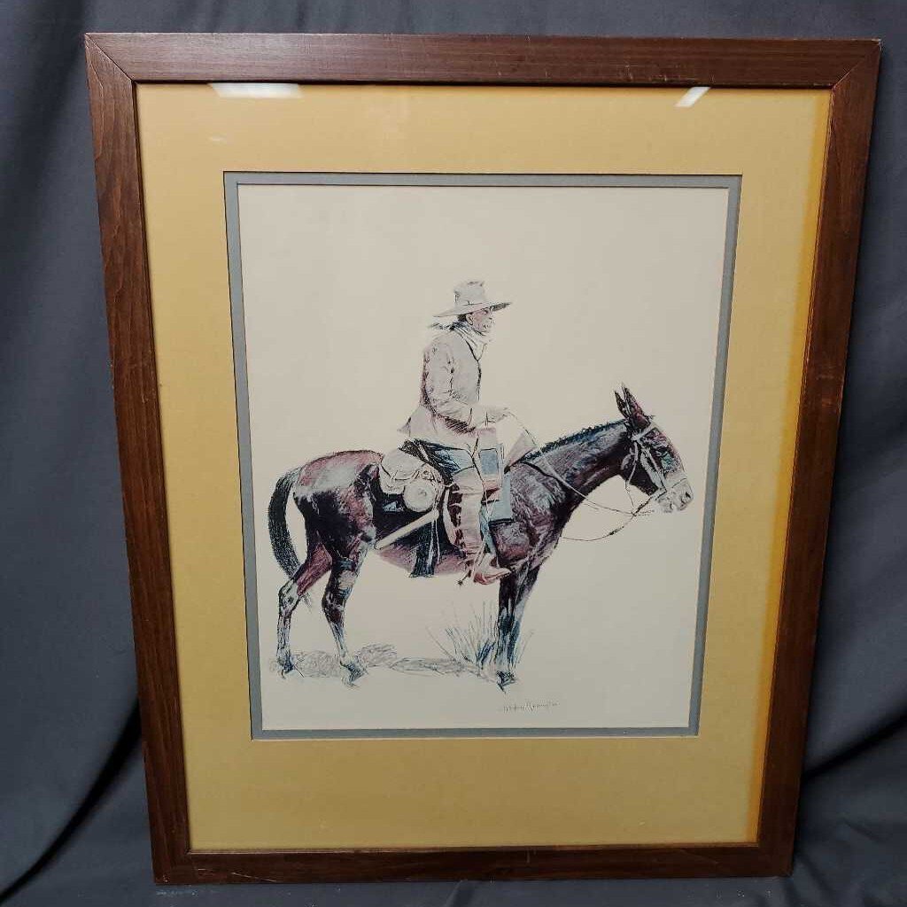 Remington Framed Print