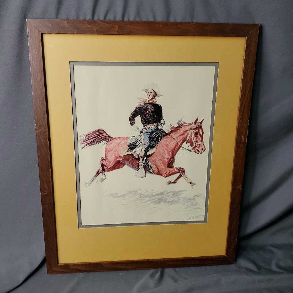 Remington Framed Print