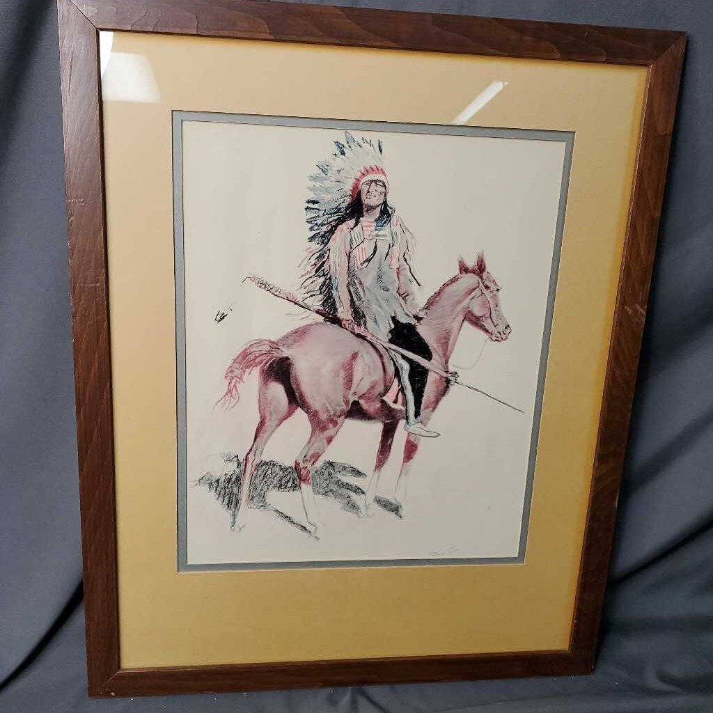 Remington Framed Print