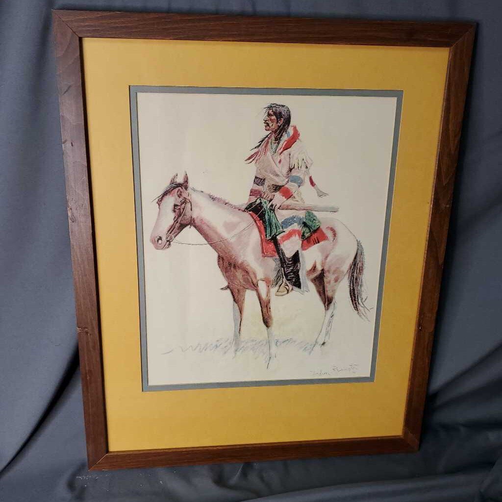 Remington Framed Print