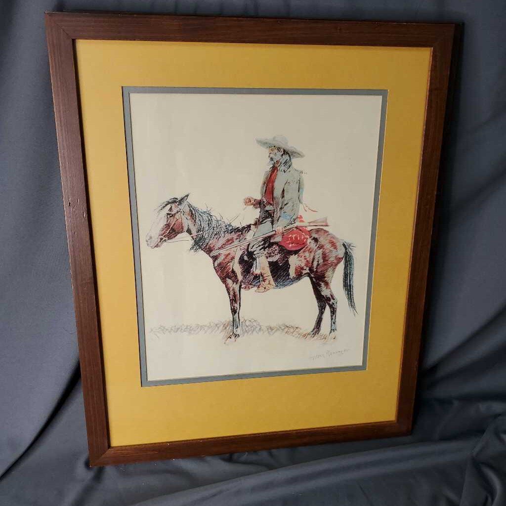 Remington Framed Print