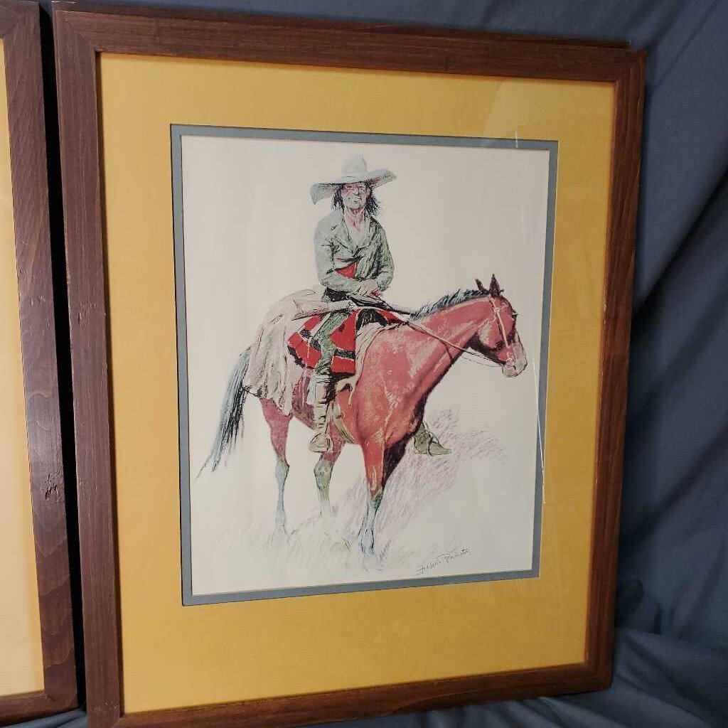 Remington Framed Print