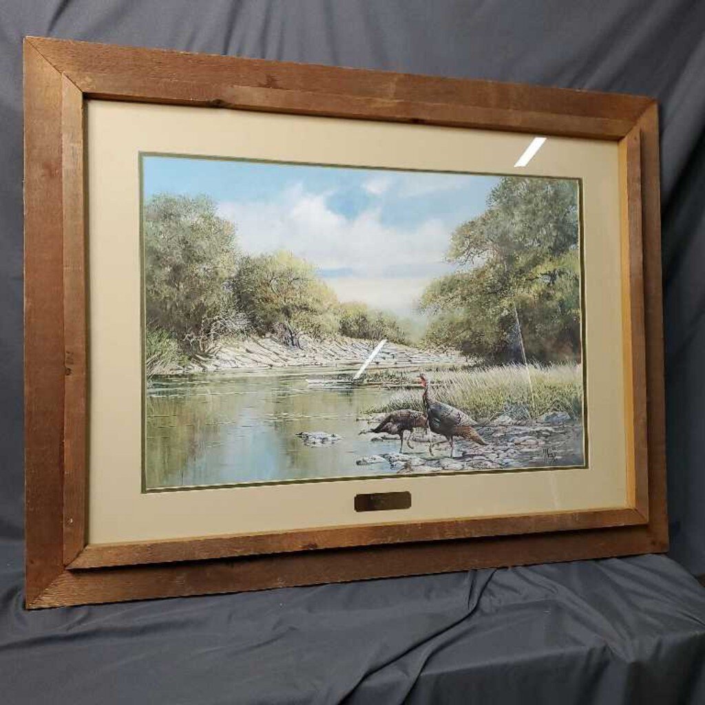 Framed "Hill Country Fair"