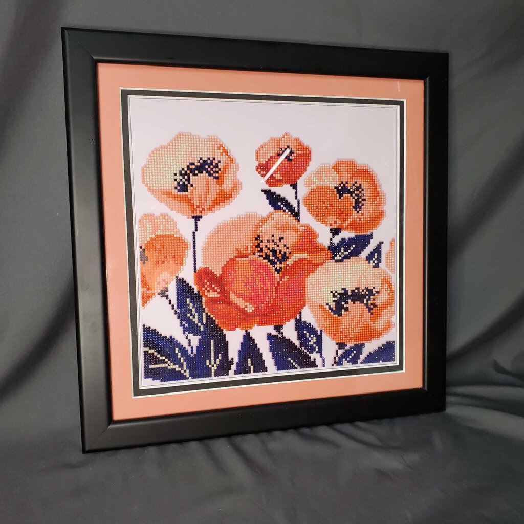 Diamond Art Poppies