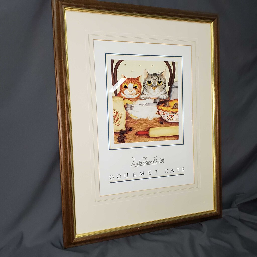 Gourmet Cats Print