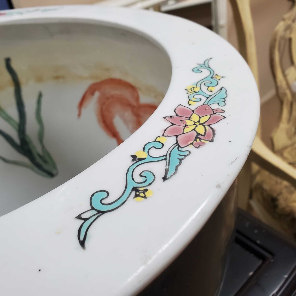 Chinese Fish Bowl Planter