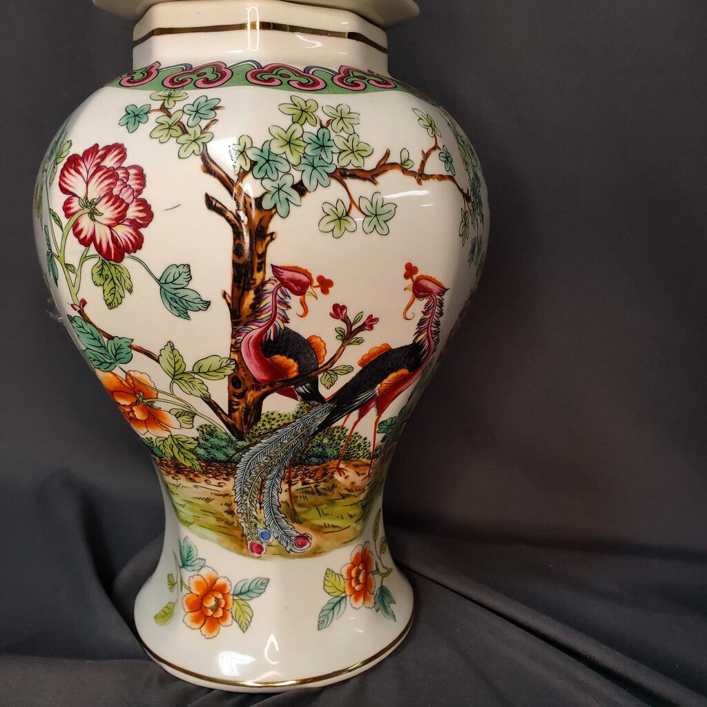 Vintage Kutani Bird Vase