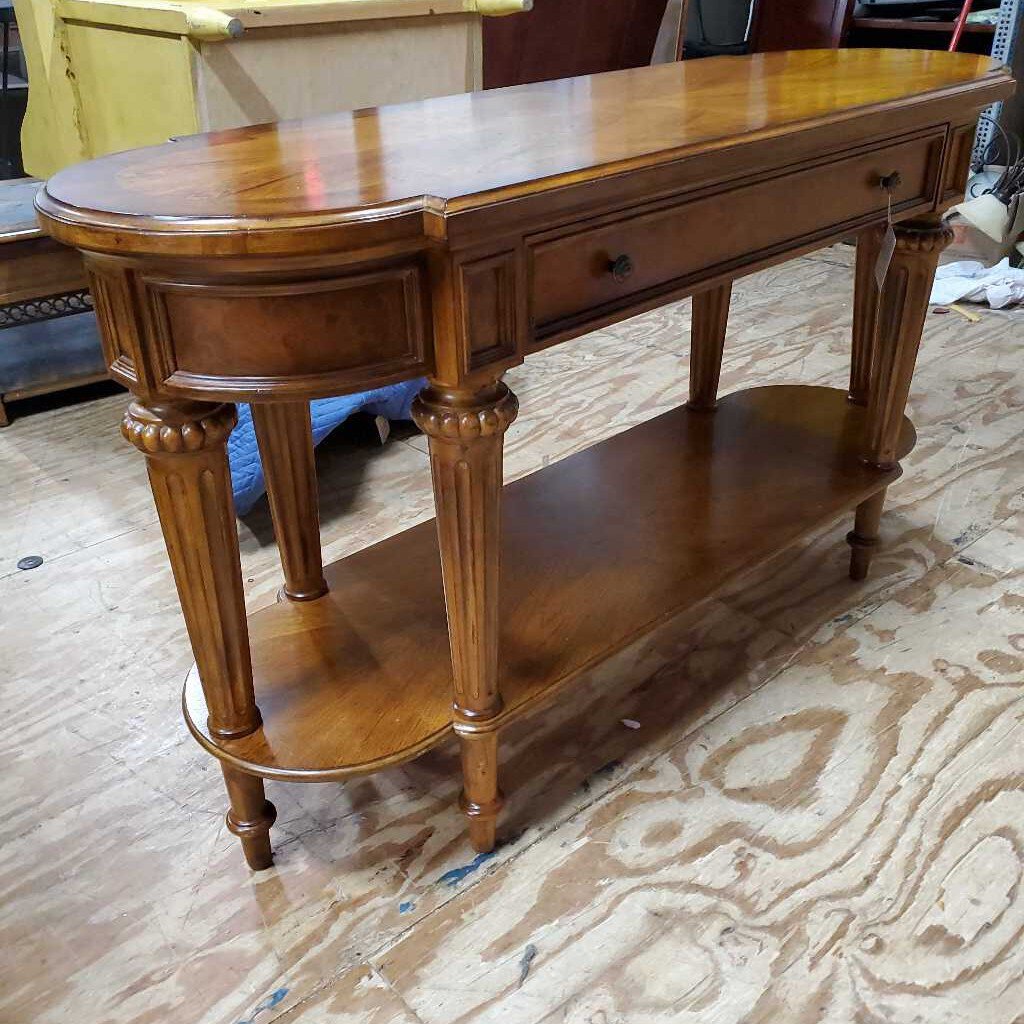 Wood Console Table