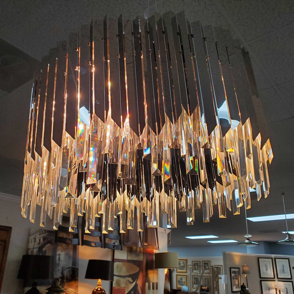 Steel Arrow Chandelier