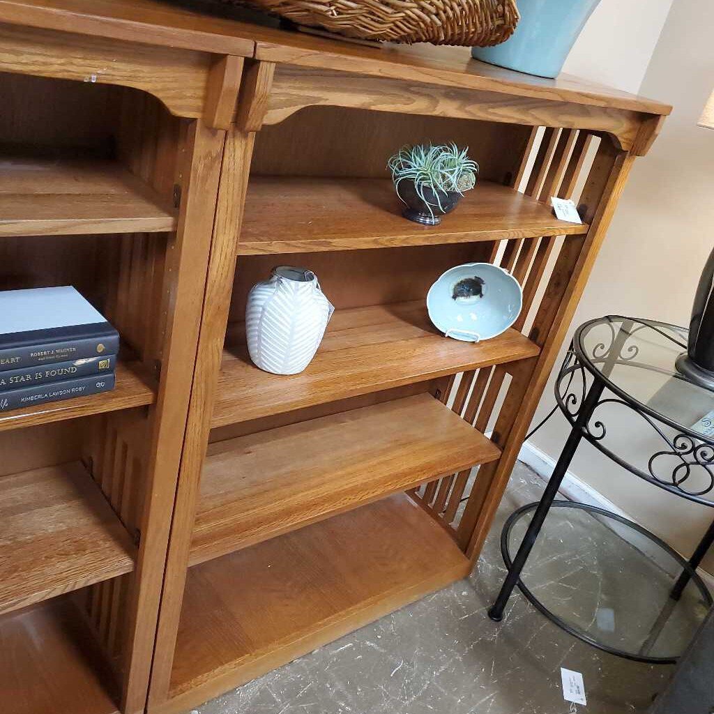 Oak bookcase