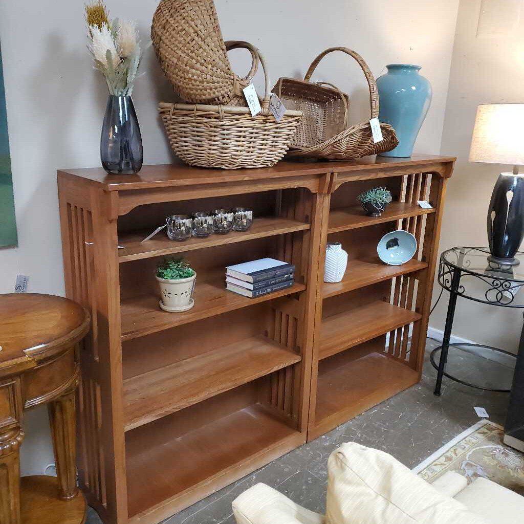 Oak bookcase