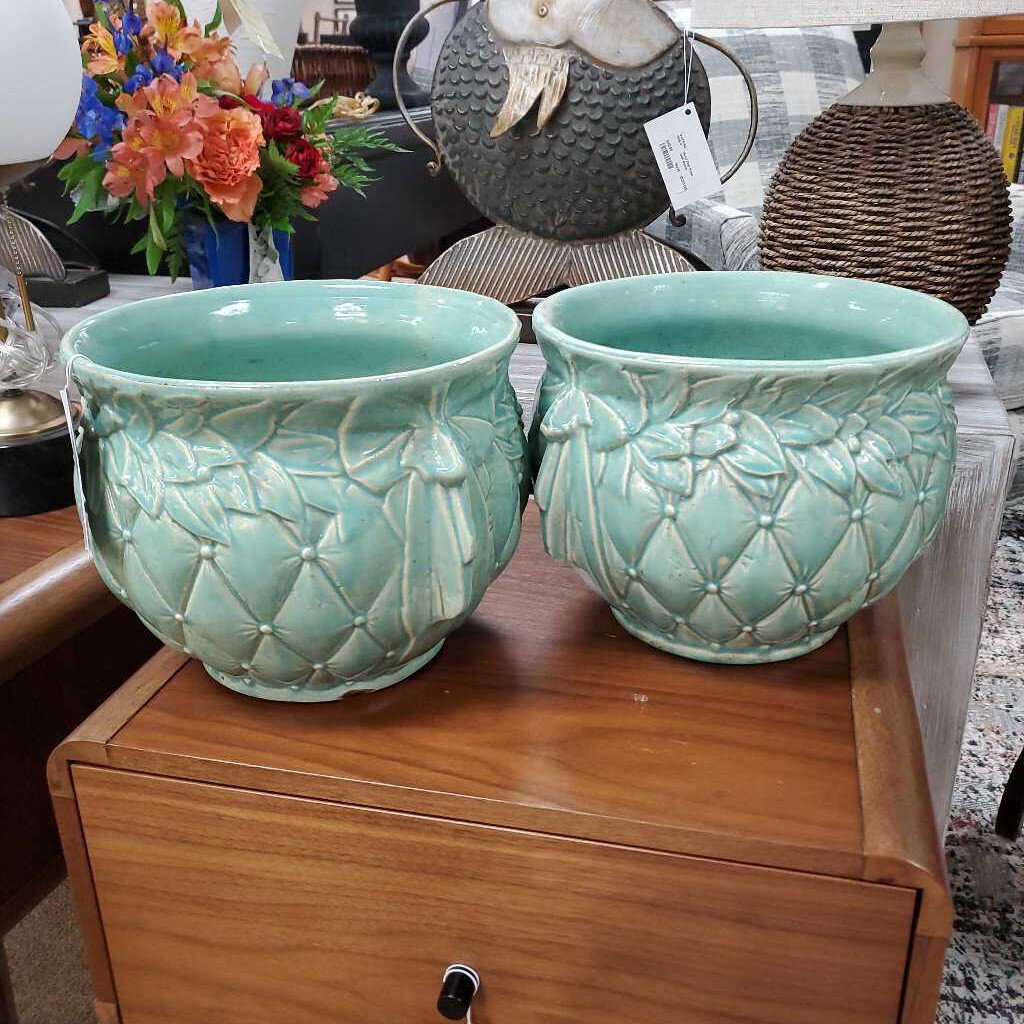 Pair Vintage planters