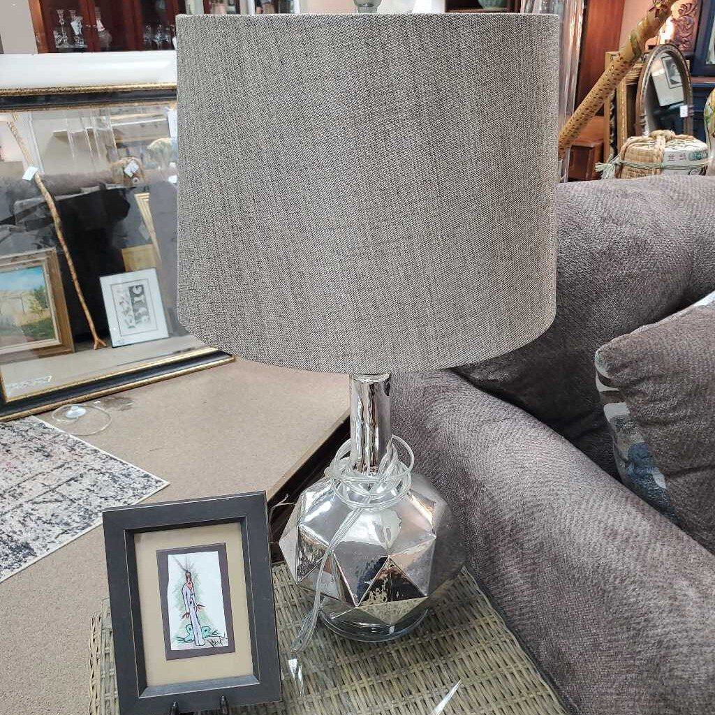 Silver lamp