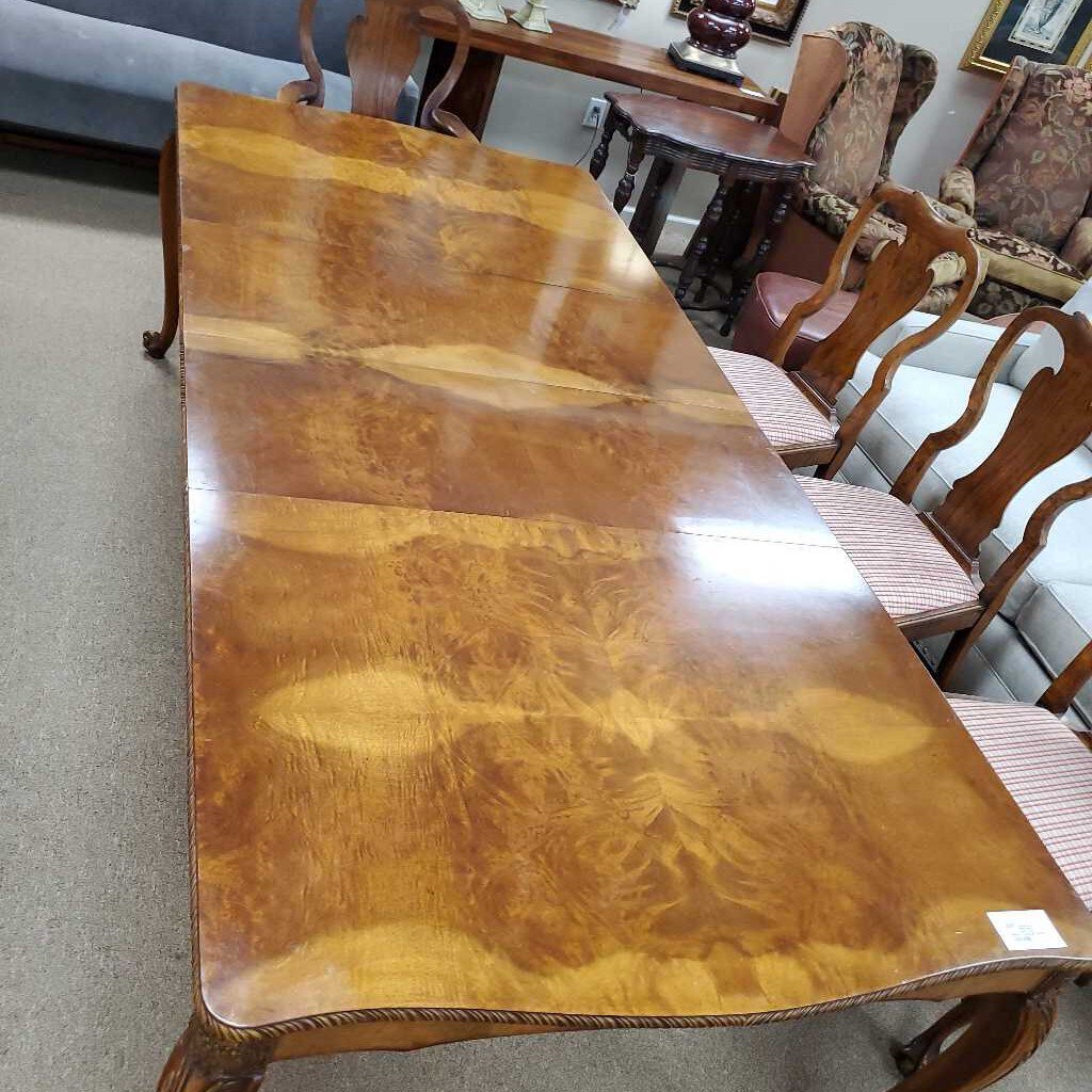 French dining table 2 leaves +pads