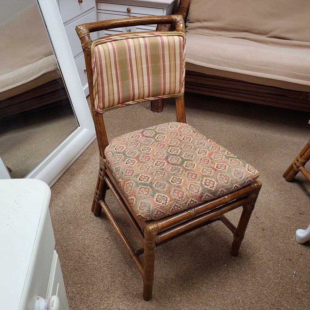 Set/6 Vintage Rattan Chairs