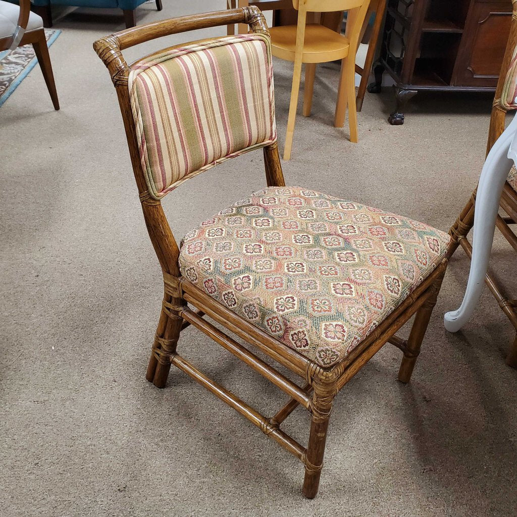 Set/6 Vintage Rattan Chairs