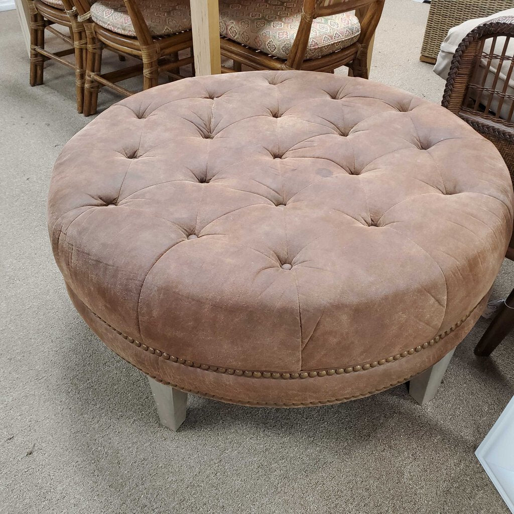 Nailhead Table Ottoman