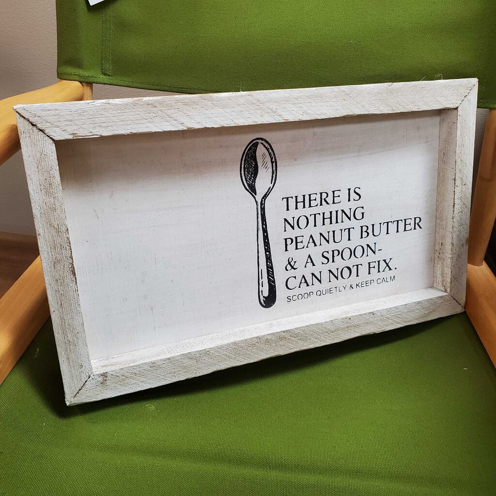 Peanut Butter Plaque