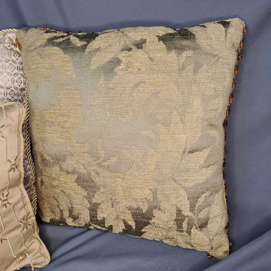 Beaded Trim Pillow