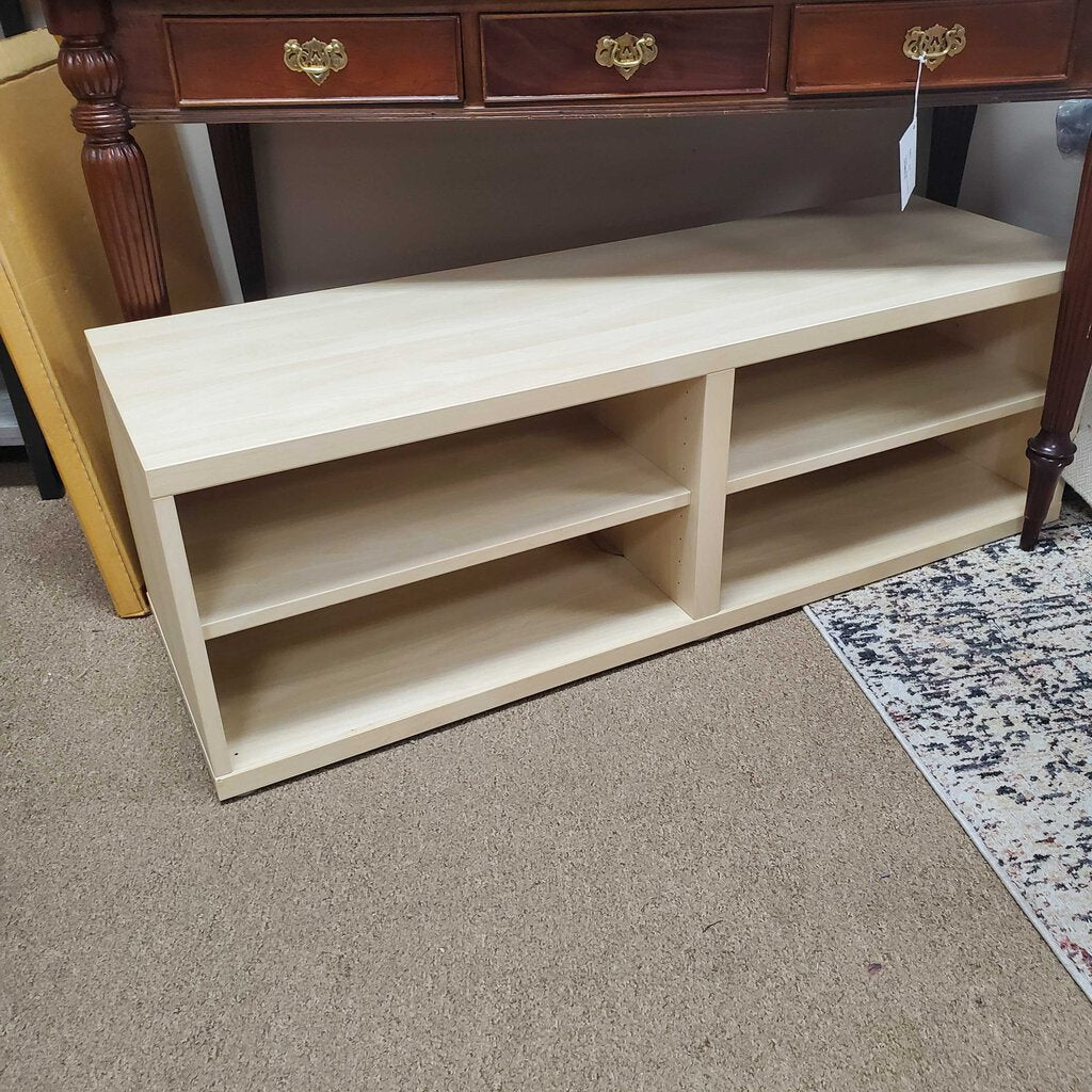 Short console with shelves