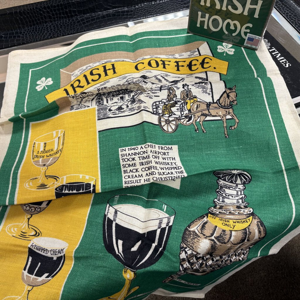 Pure Irish Linen Tea Towel