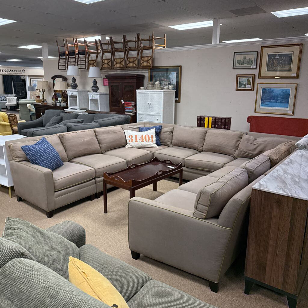 U shape sectional sofa