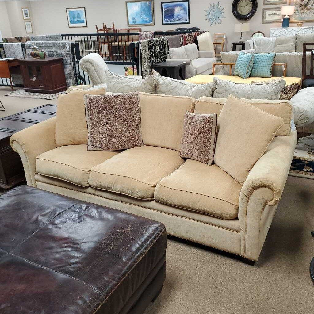 Gold sofa