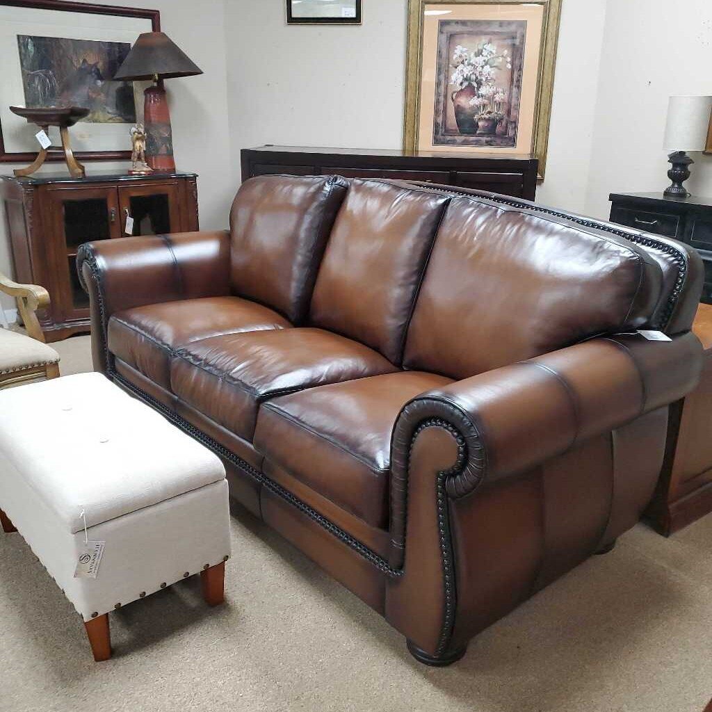 Haverty's Leather Sofa