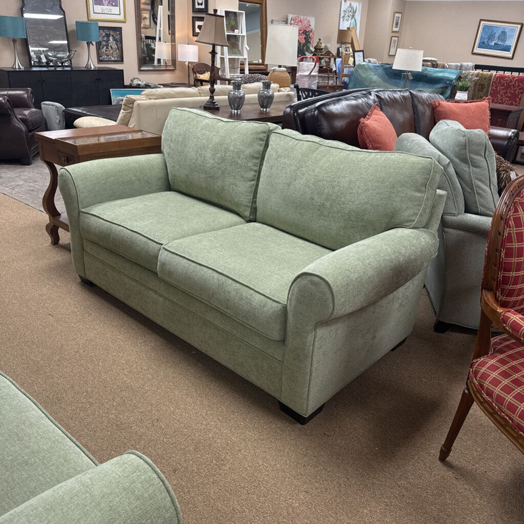2 cushion roll arm sofa