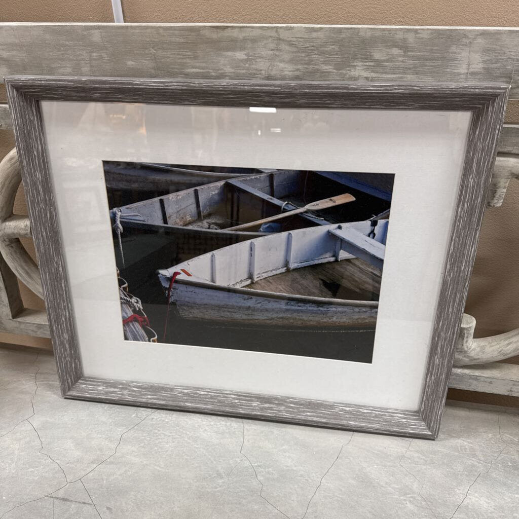Framed Boat Print