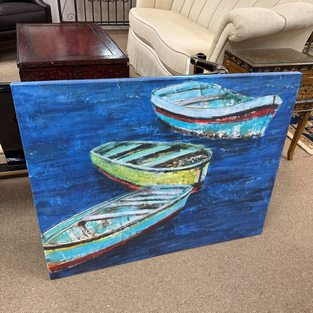 Boats Canvas