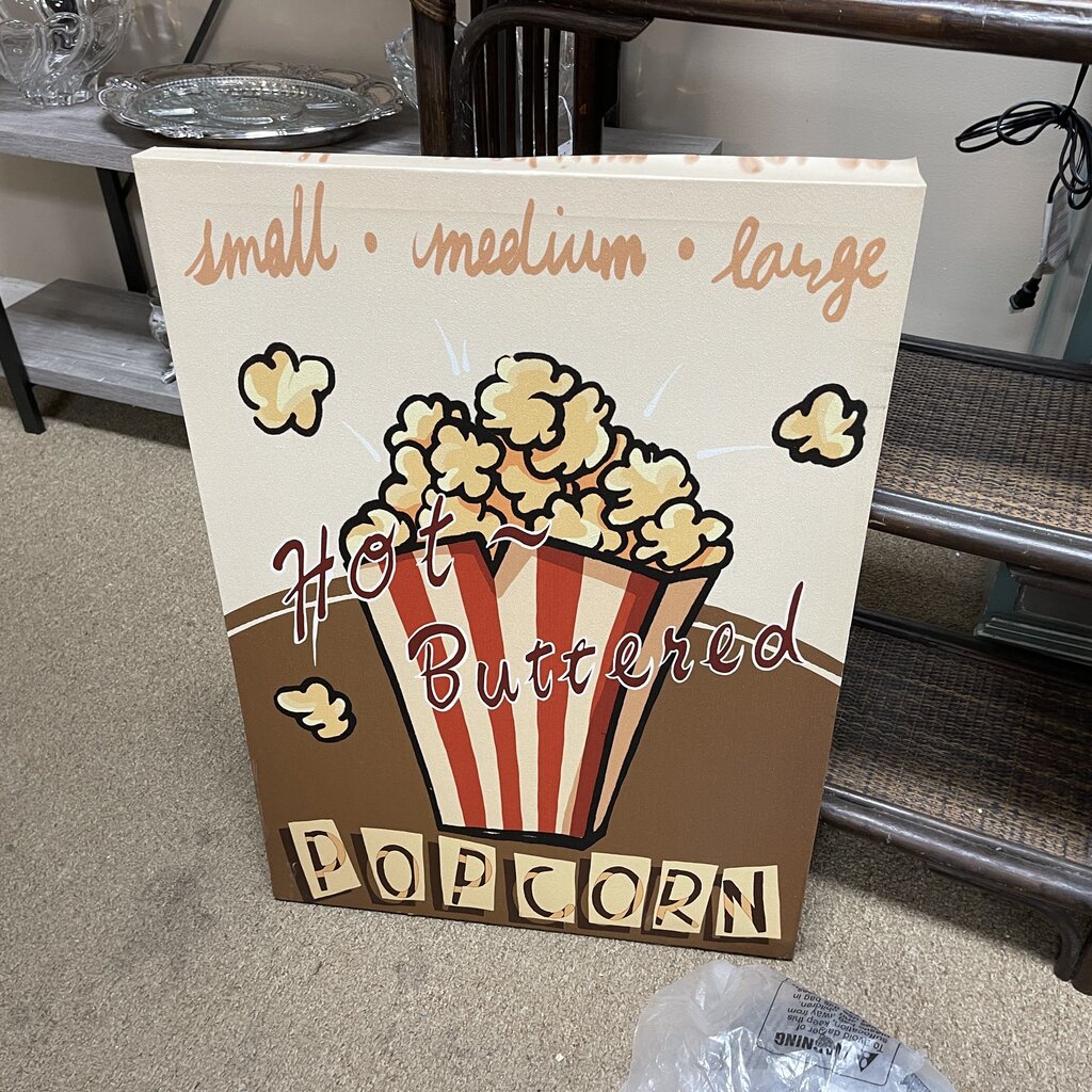 Popcorn Canvas