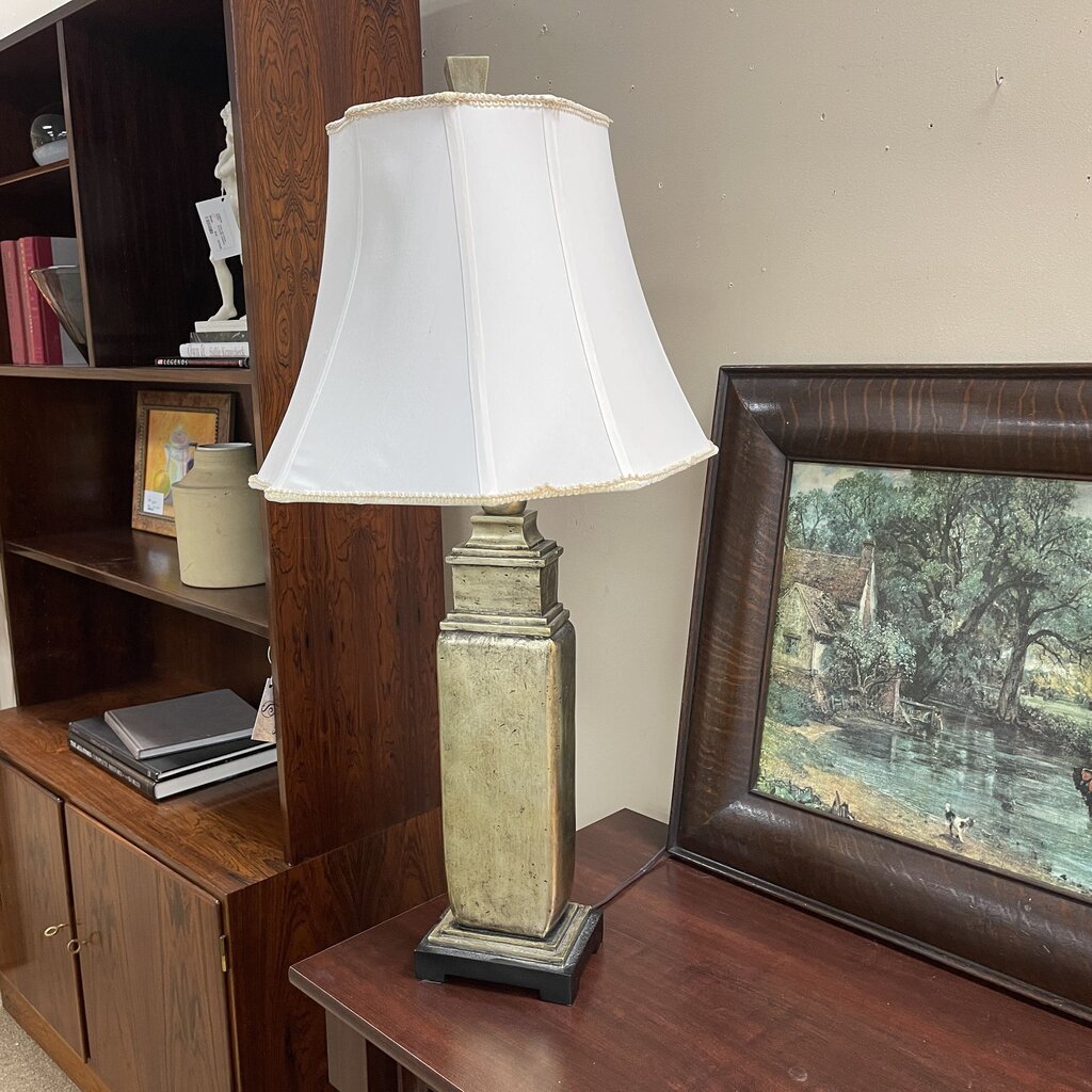 Silvery Table Lamp